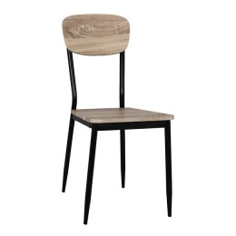 Dining chair sonama with black legs HM8373.01 39,5x49,5x87 cm