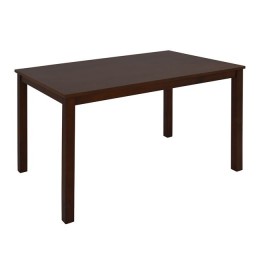 Dining Table Walnut HM0189 120x74 with solid legs and mdf top