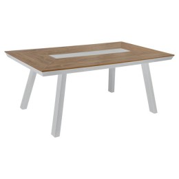 Aluminum Table with Polywood 200x94 White HM5131.11