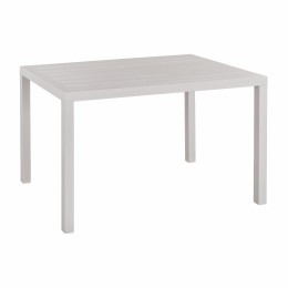 Aluminum Table 120x80 White HM5570.01