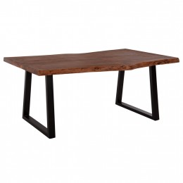 DINING TABLE MONTANA HM9620.11 SOLID ACACIA WOOD 240x100x77Hcm. 5.5cm TABLETOP THICKNESS