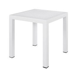 Aluminum Table HM5402.01 White 45x45x45,5 cm