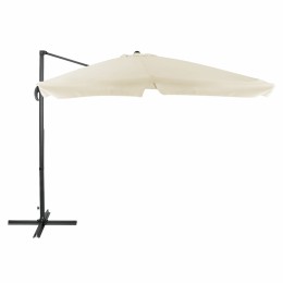 Umbrella Alu 3x3 360 degree with grey fabric HM6025.01