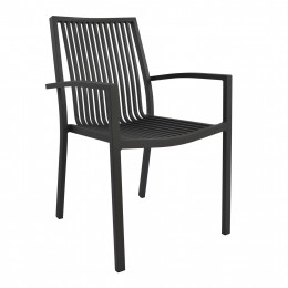 Aluminum armchair Grey HM5130.02 54,2x59x83,5 cm