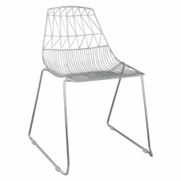 Metallic chair Chromed Icarus HM8010.10 54x57x79cm