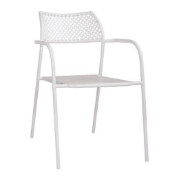 Metallic Chair White Thetis HM5173.12 55x57x79 cm