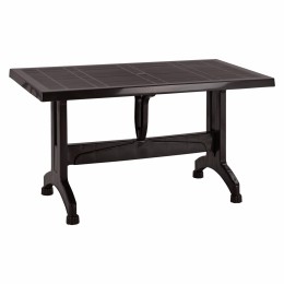 POLYPROPYLENE TABLE IN BROWN HM5739.03 120X70X74cm