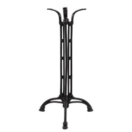 Base Bar from cast iron HM446 3legs in black color 50x50x105