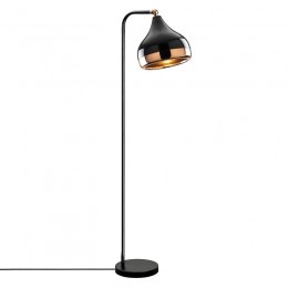 Floor light Elprecious pakoworld E27 in black-bronze color 30x17x120cm
