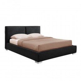 URBAN BED (FOR MATTRESS 160x200cm) FABRIC BLACK E1 MY