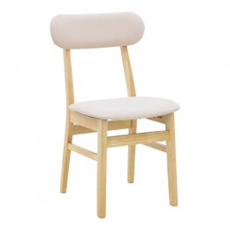 Gaborn pakoworld chair in natural-beige shade 47x47x81.5cm