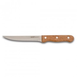 NAVA  Stainless steel vegetable knife "Terrestrial" with wooden handle 23cm 10-058-044