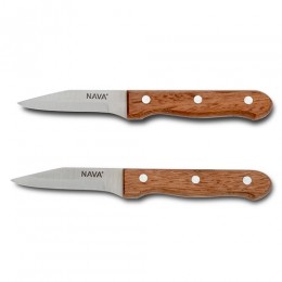 NAVA Stainless steel paring knife "Terrestrial" set of 2 pcs. 18.5cm 10-058-048