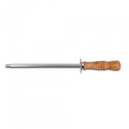 NAVA "Terrestrial" stainless steel knife sharpener with wooden handle 30.5cm 10-058-065