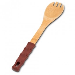 NAVA Wooden Spoon "Terrestrial" with silicone handle 30.5cm 10-107-020