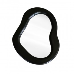 SPLATCH MIRROR WOOD BLACK 60x75cm PRC