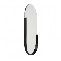 ART MIRROR ALUMINIUM BLACK 50xH115cm E1 PRC