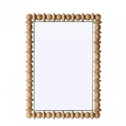 INDIANA MIRROR WOOD NATURAL 66xH90cm E1 PRC