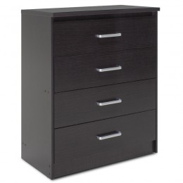 Chest of 4 drawers Olympus pakoworld  in wenge colour 80x40x95