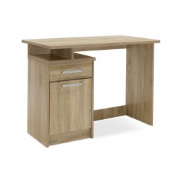 Office table Looney pakoworld with drawers in sonoma colour 100x55x75cm