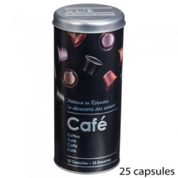 STORAGE CONTAINER FOR COFFEE CAPSULES BLACK 136303