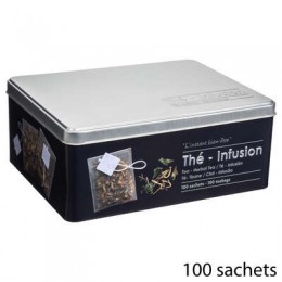 STORAGE CONTAINER FOR TEAS BLACK 136315