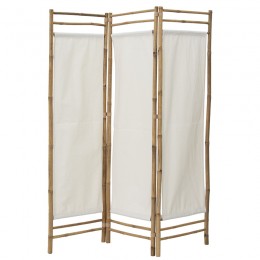 Barra pakoworld folding screen bamboo natural-ecru 135x3x160cm