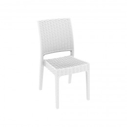 Florida white chair PP 45x52x87cm 53.0057