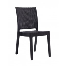 Defense Chair 44x59x88 (46) cm Durable Resin Reinforced with Fiber Glass Anthracite 161-26328
