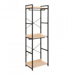 XENIA WARDROBE MELAMINE METAL 60x40xH200cm E1 PRC