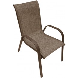 LUGO METAL ARMCHAIR WITH BROWN FRAME CH-ZS6420BR-KAFE