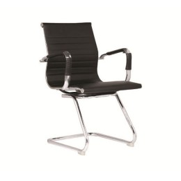 BF3300V Office Visitor Armchair Black Pu