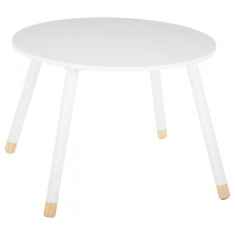Children's table Playful pakoworld white-natural D60x43,5cm
