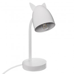 Desk lamp Lucian pakoworld E14 white 18x12,5x31cm