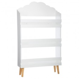 Children's bookcase Cloud pakoworld white 58x18x100 cm