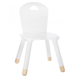 Children's chair Playful pakoworld white 32x31.5x50cm