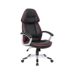 BF7900 Bucket Office Chair Black (Red Line) Pu