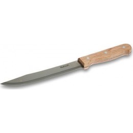 STAINLESS STEEL KNIFE WITH WOODEN HANDLE 20CM