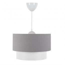 Ceiling light PWL-1087 pakoworld E27 white-grey D30x70cm