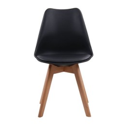 MARTIN Chair PP Black (assembled cushion)
