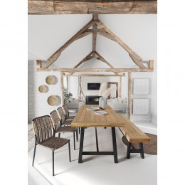 PANAMA TABLE NATURAL TEAK 200,5x91,5xH76cm VN