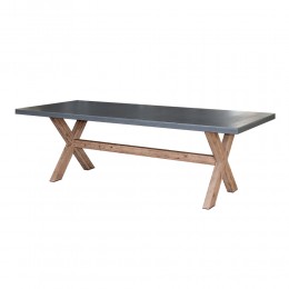 CAMIRO TABLE CEMENT NATURAL 180x90xH75cm VN