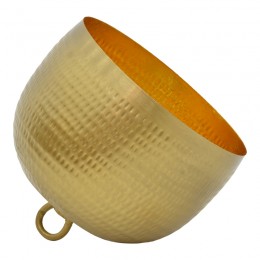 Floor lamp Lightie Inart E27 golden metal D35x33cm