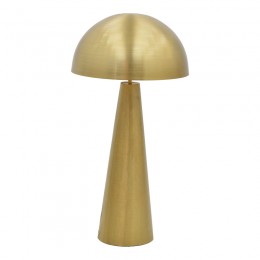 Floor lamp Jandie Inart E27 golden metal D50.5x100cm