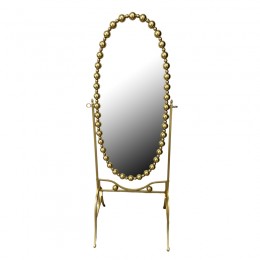 Mirror Present Inart gold metallic 62.5x49x170cm