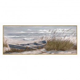 Painting on canvas Barcu Inart with frame 150x3.5x60cm