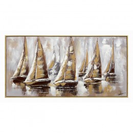 Painting on canvas Yelkan Inart with frame 120x3.5x60cm
