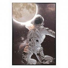 Painting on canvas Mallo Inart with frame 70x3.5x100cm