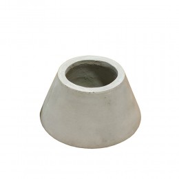 Arme pot concrete D12,7xH10,2cm