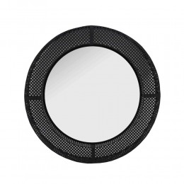 Canne Mirror D80xH7cm black 11-0270